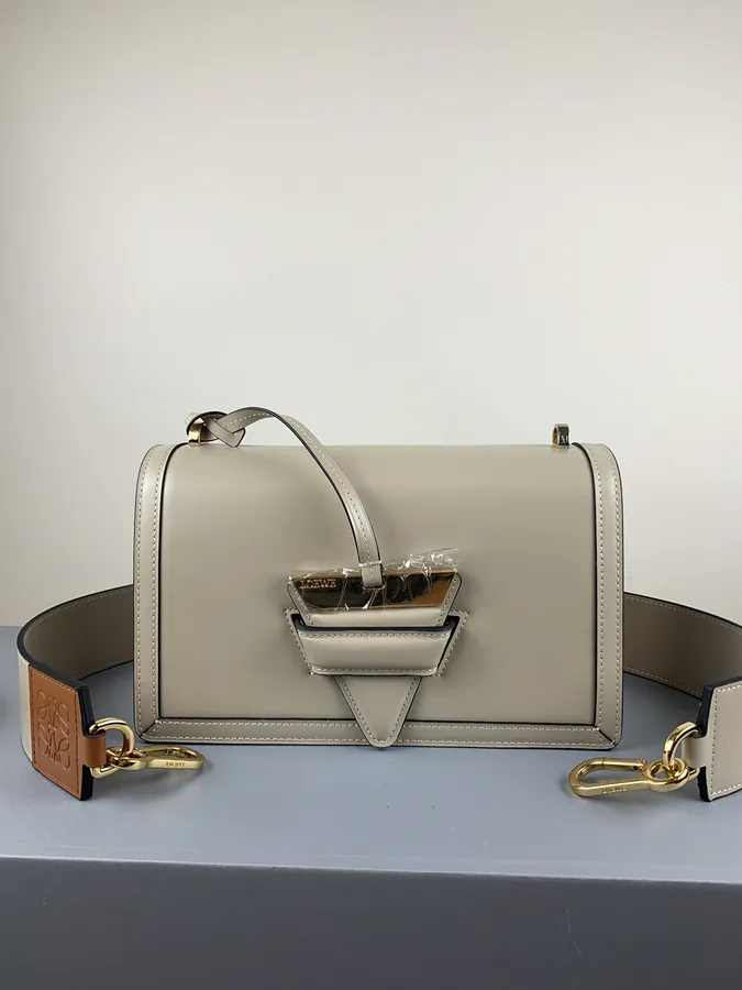 Premium Quality Original Leather Loe Triangle Bag