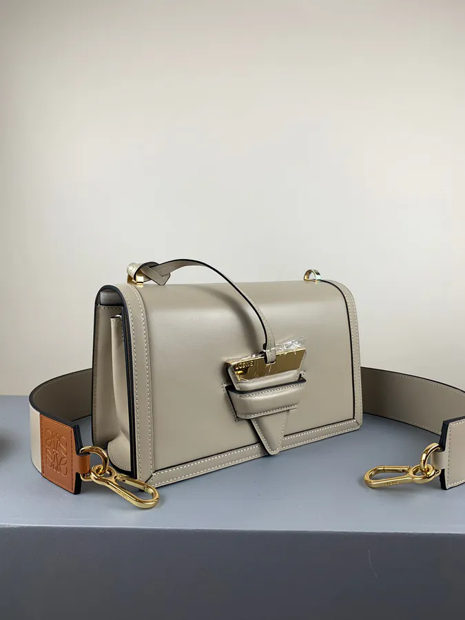 Premium Quality Original Leather Loe Triangle Bag