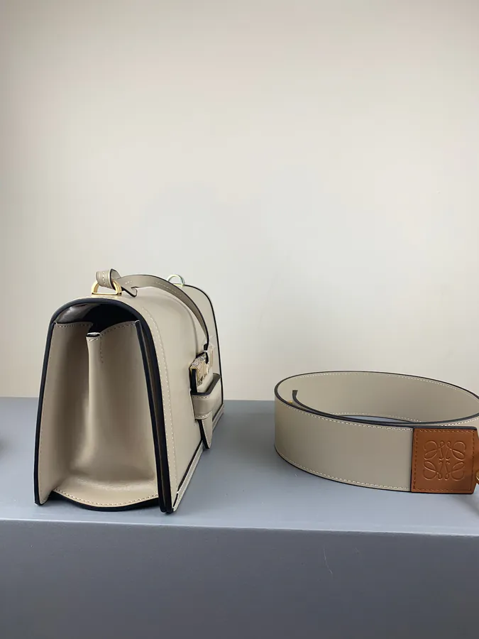 Premium Quality Original Leather Loe Triangle Bag