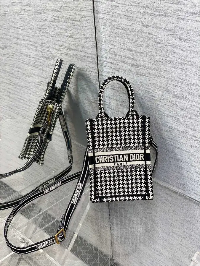 P400 Tote in Birdseye Pattern Mini