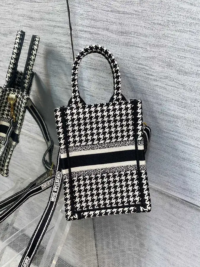 P400 Tote in Birdseye Pattern Mini