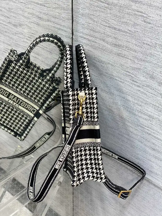 P400 Tote in Birdseye Pattern Mini