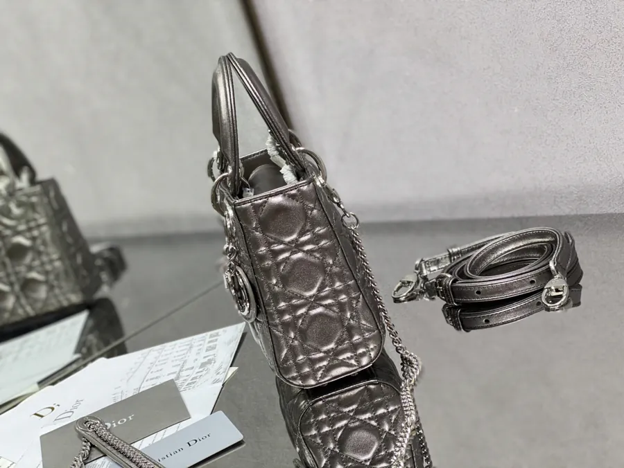 P600 Lady Metallic Color Bucket Bag