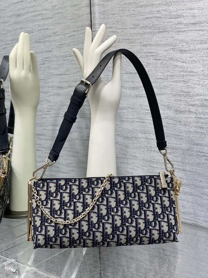 D!or Club Shoulder Bag Vintage Style