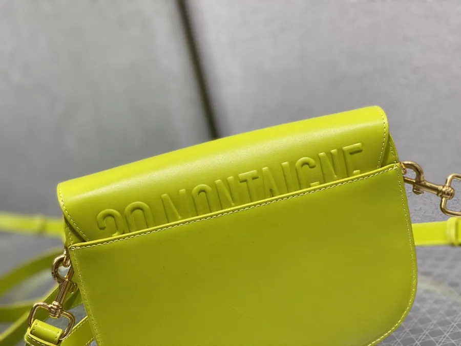 Premium Quality Green Calfskin Bucket Bag Medium