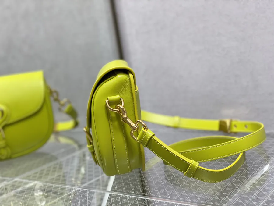 Premium Quality Green Calfskin Bucket Bag Medium
