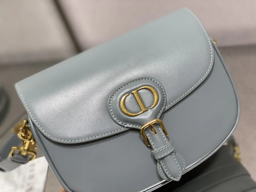 Premium Quality Sky Blue Calfskin Medium Bag P700