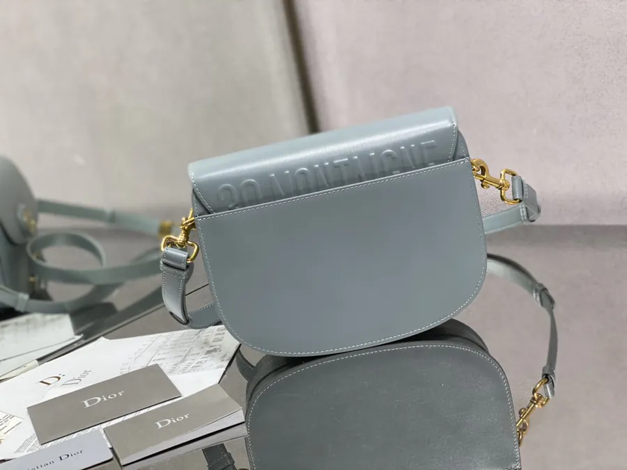 Premium Quality Sky Blue Calfskin Medium Bag P700
