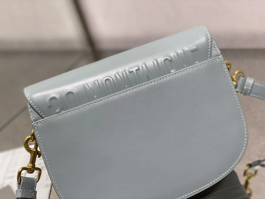 Premium Quality Sky Blue Calfskin Medium Bag P700