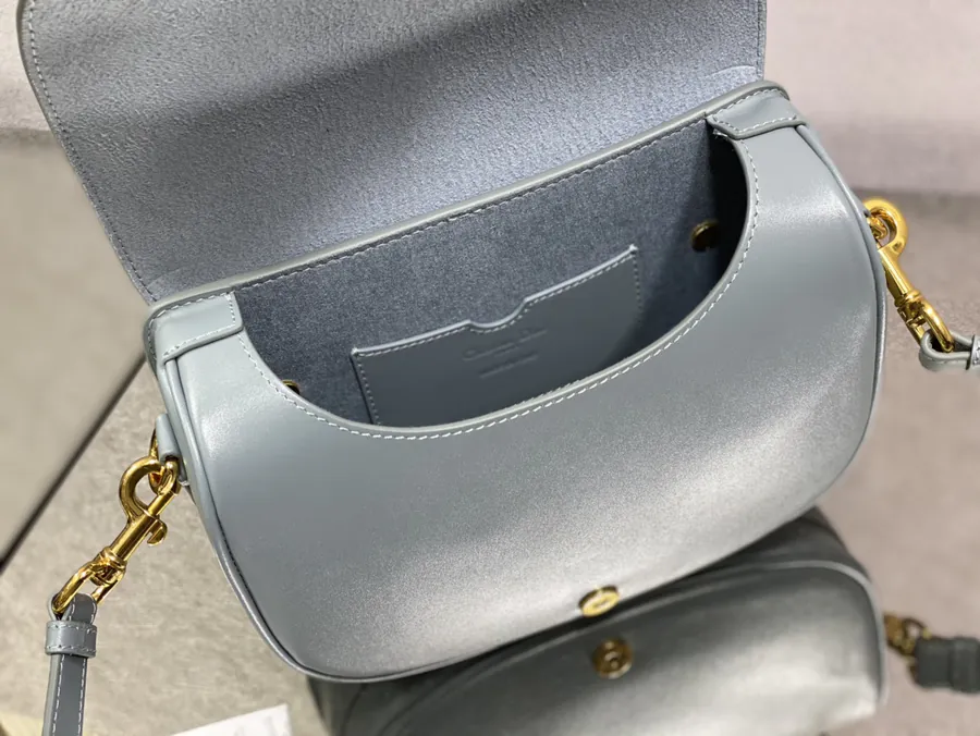 Premium Quality Sky Blue Calfskin Medium Bag P700
