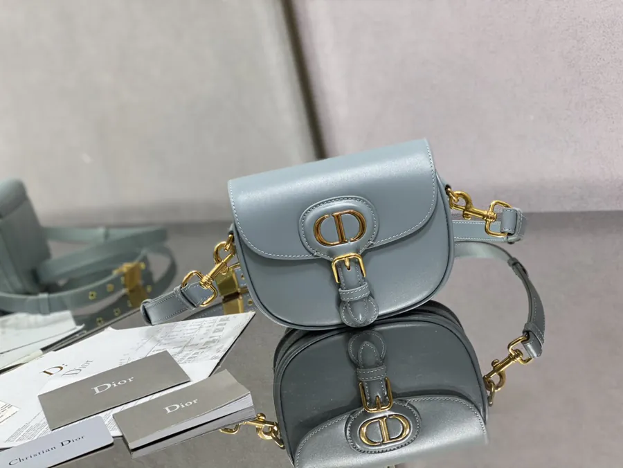 Premium Quality Sky Blue Calfskin Mini Bag P650