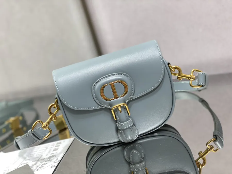Premium Quality Sky Blue Calfskin Mini Bag P650