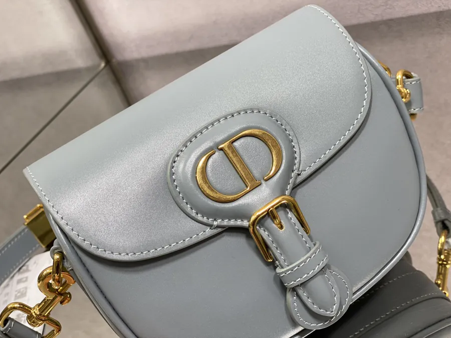 Premium Quality Sky Blue Calfskin Mini Bag P650