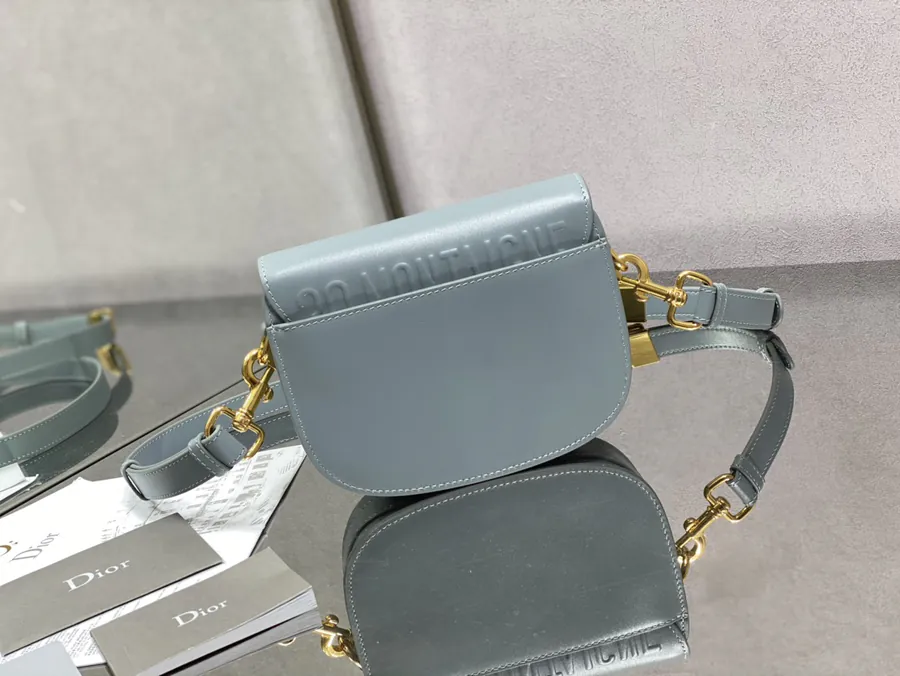 Premium Quality Sky Blue Calfskin Mini Bag P650