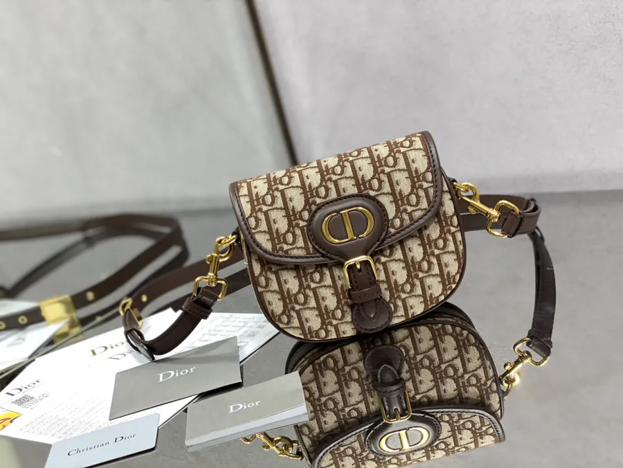 Bobby Oblique Autumn Coffee Brown Bucket Bag