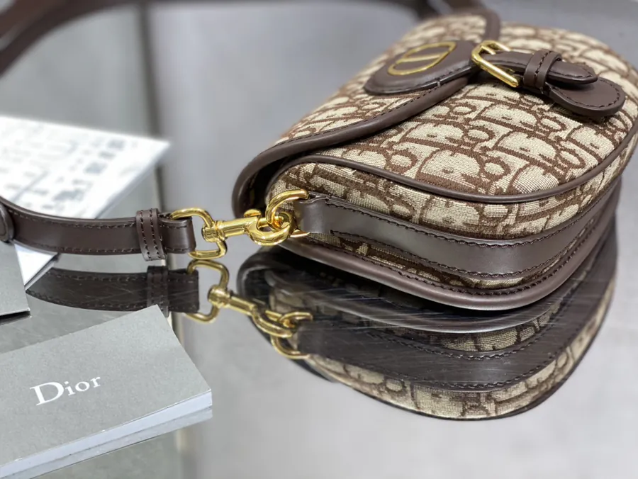 Bobby Oblique Autumn Coffee Brown Bucket Bag