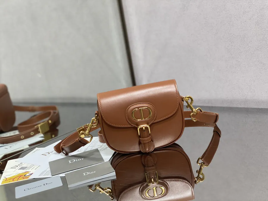Premium Quality Deep Bronze Small Bucket Bag P650