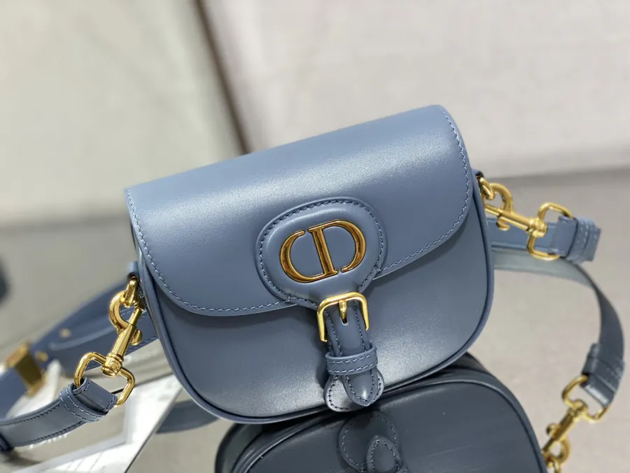 Premium Quality Vintage Blue Calfskin Mini Bag P650