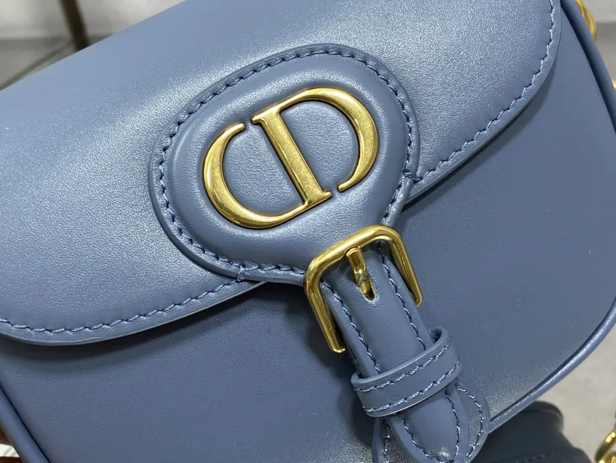 Premium Quality Vintage Blue Calfskin Mini Bag P650