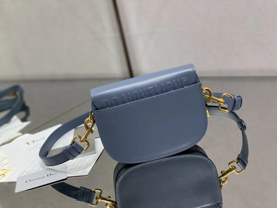 Premium Quality Vintage Blue Calfskin Mini Bag P650