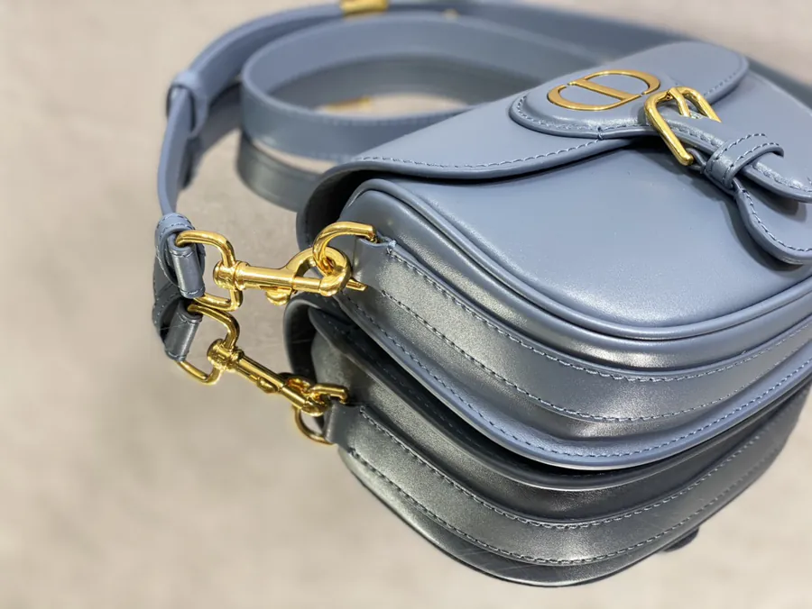 Premium Quality Vintage Blue Calfskin Mini Bag P650