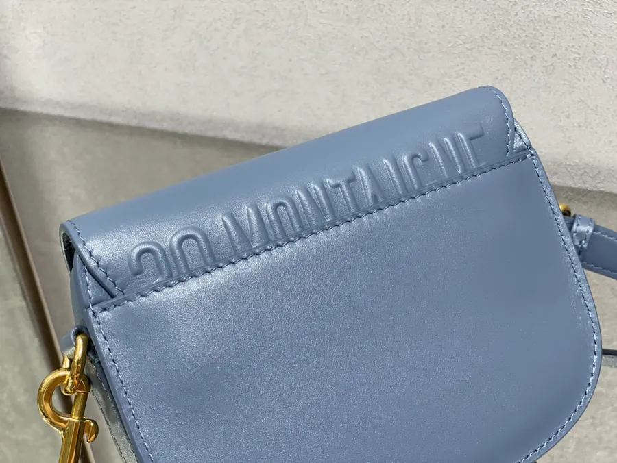 Premium Quality Vintage Blue Calfskin Mini Bag P650