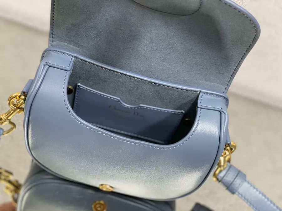Premium Quality Vintage Blue Calfskin Mini Bag P650
