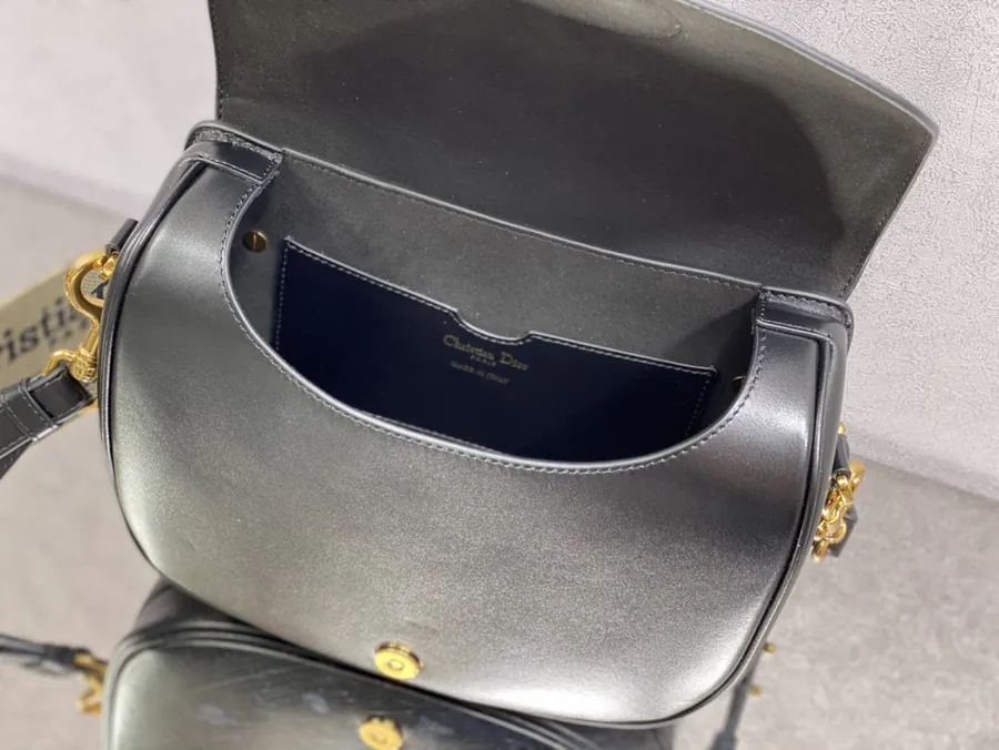 Premium Quality Black Calfskin Large Handbag P800