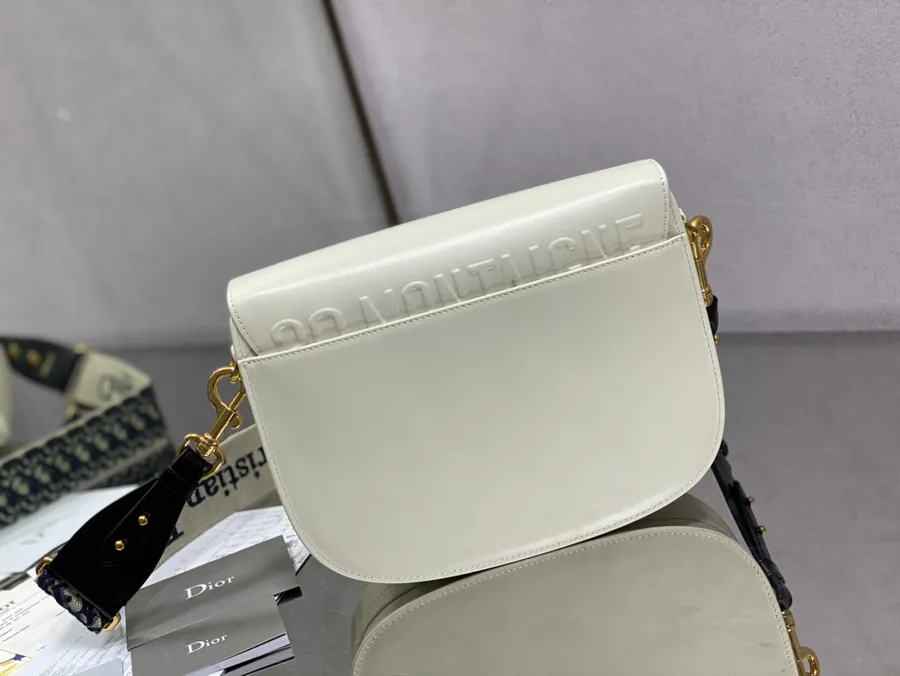 Premium Quality White Large Handbag Bobby Series