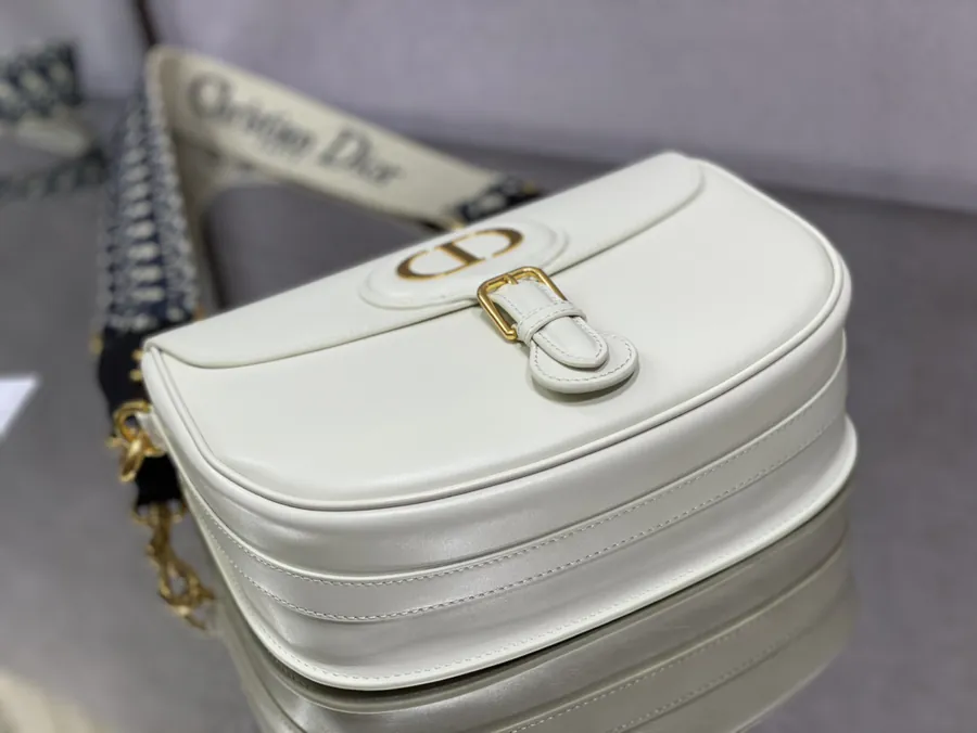 Premium Quality White Large Handbag Bobby Series