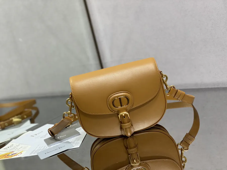 Premium Quality Brown Calfskin Medium Handbag P700