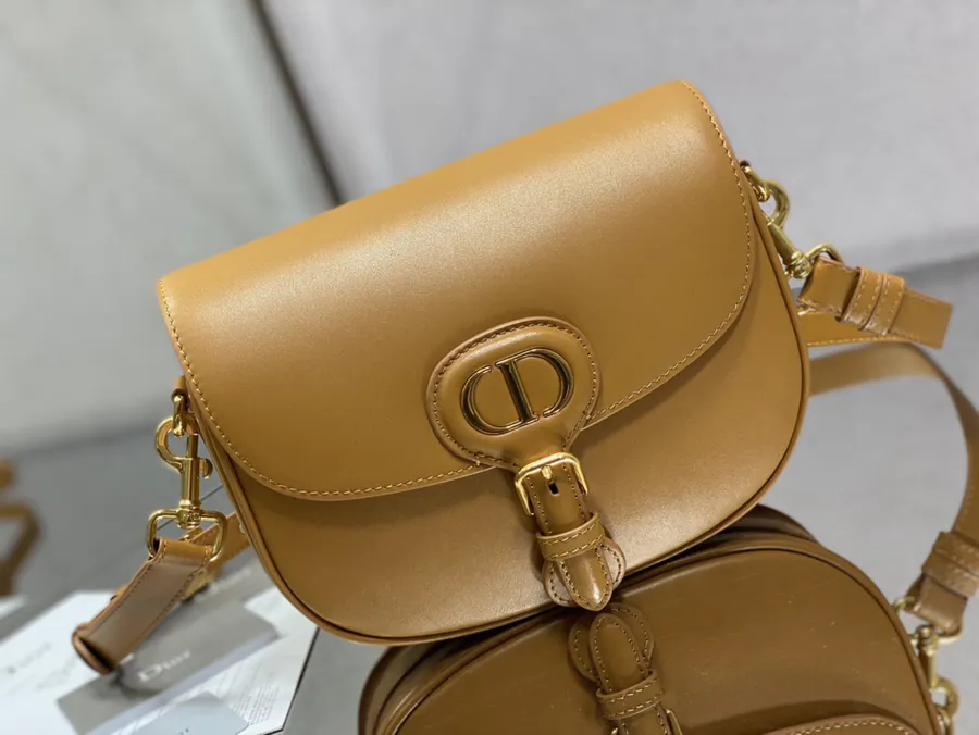 Premium Quality Brown Calfskin Medium Handbag P700