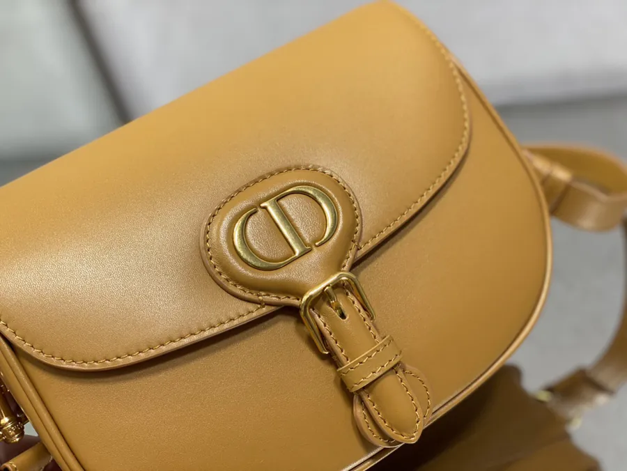 Premium Quality Brown Calfskin Medium Handbag P700