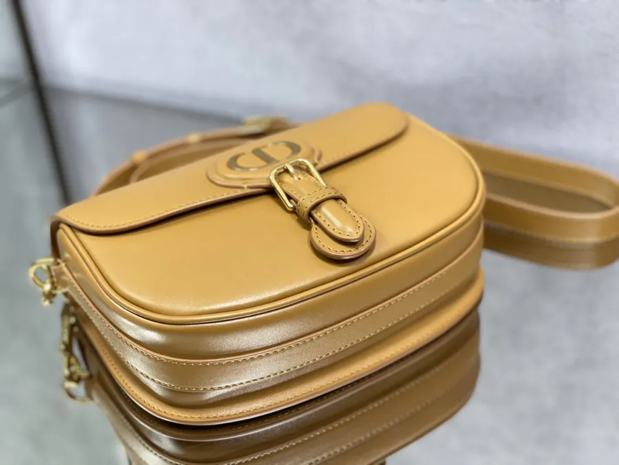 Premium Quality Brown Calfskin Medium Handbag P700