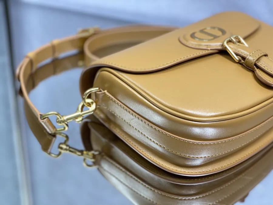 Premium Quality Brown Calfskin Medium Handbag P700