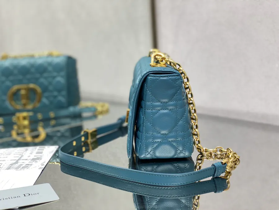 Caro Bag Classic Crocodile Print, Elegant and Chic, Grained Calfskin