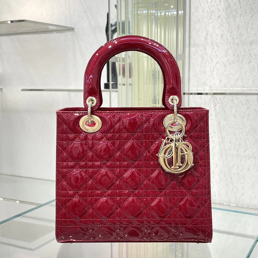 P700 Premium Quality [CD 5 Compartment Glossy Wine Red]
