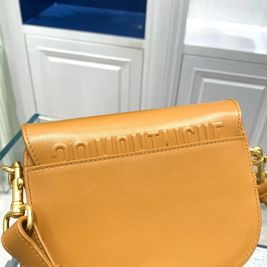 P600 Premium Quality CD Small Bucket Bag in Caramel