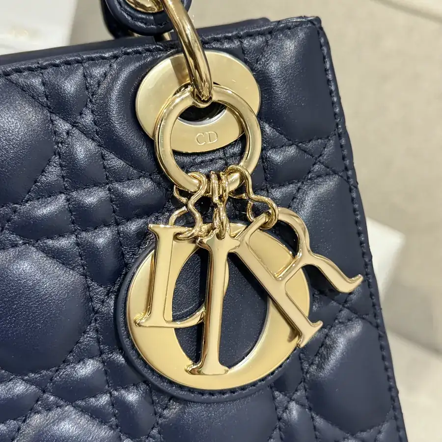P700 Premium Quality Bucket Bag with Blue Calfskin