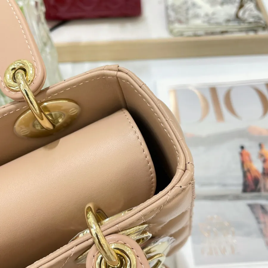 P700 Premium Quality CD 4 Compartment Sheepskin Tote