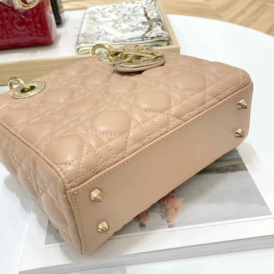 P700 Premium Quality CD 4 Compartment Sheepskin Tote