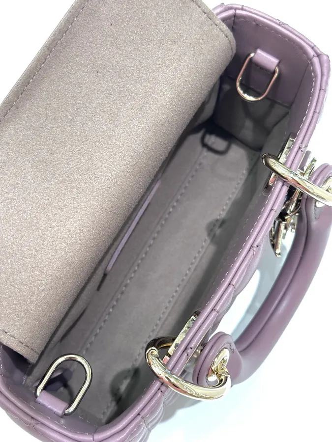 P600 Premium Quality Mini Bucket Bag with Grained Calfskin