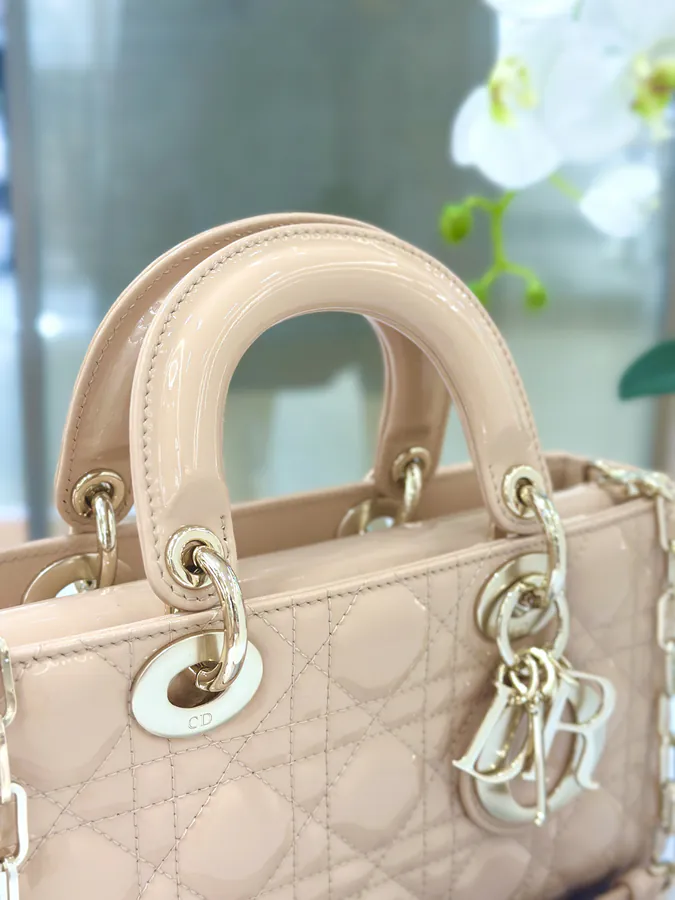 D Joy 26cm Bucket Bag in Pink