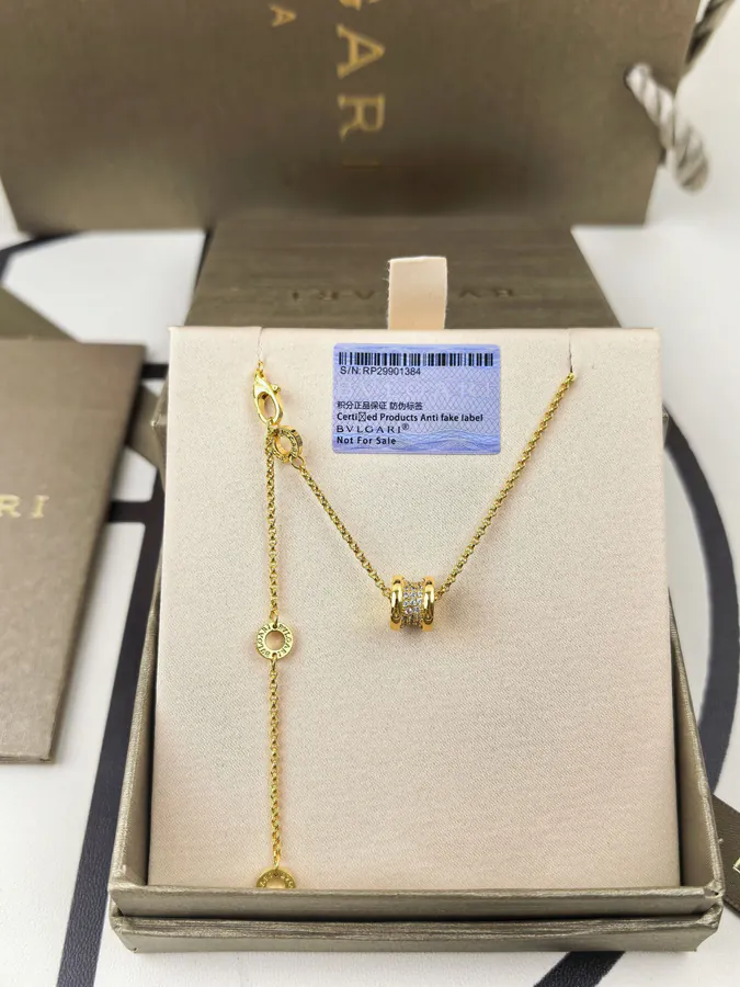 BVLGARI Mini Waist Necklace Gold