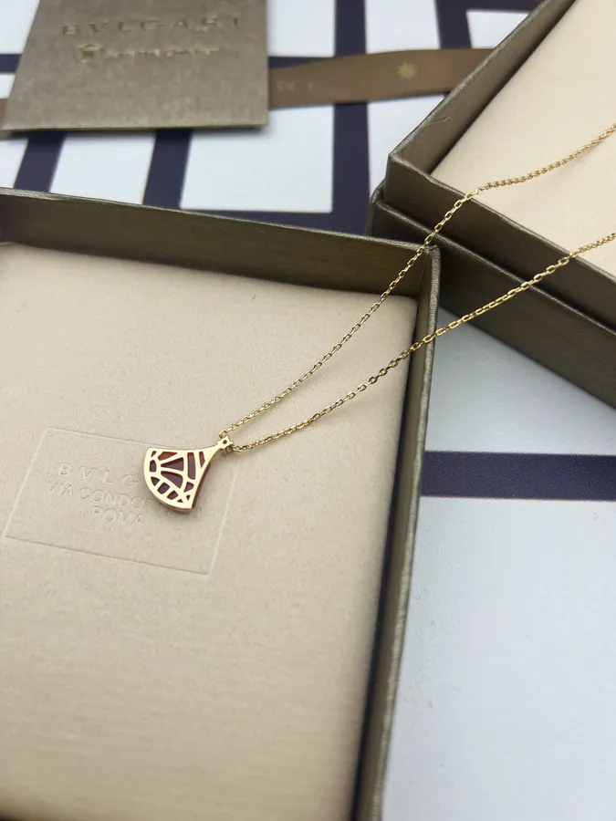 Bvlgari Red Zirconia Necklace