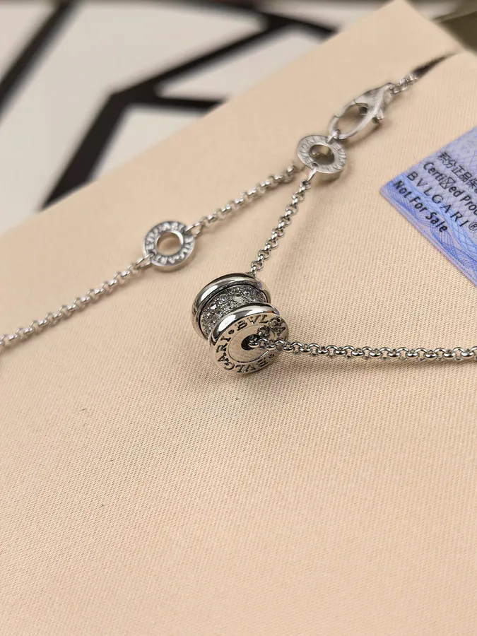 Bulgari Mini Waist Necklace Silver Edition