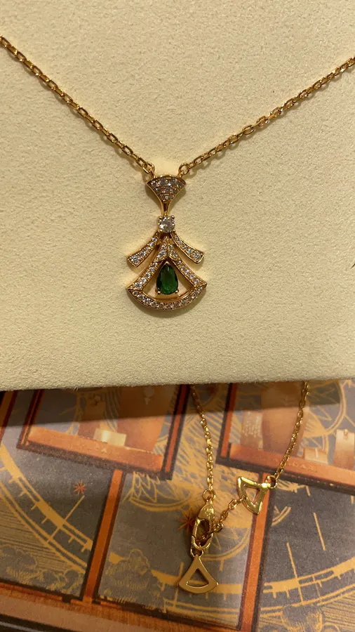 BVLGARI Rose Gold Necklace with Enhanced Design