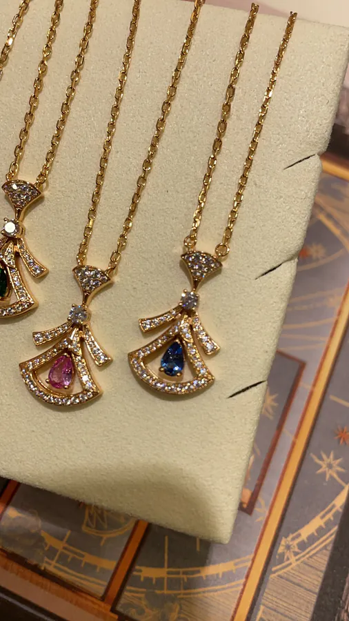 BVLGARI Rose Gold Necklace with Enhanced Design