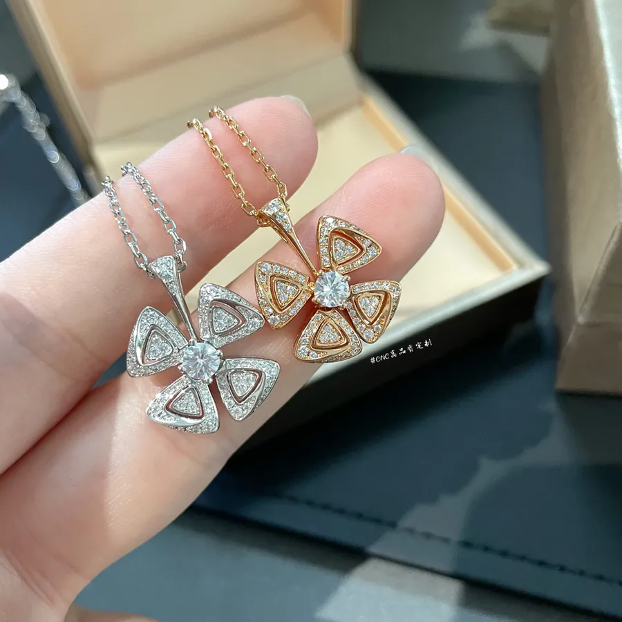 Bulgari Four Leaf Clover Necklace from Fiorever Collection