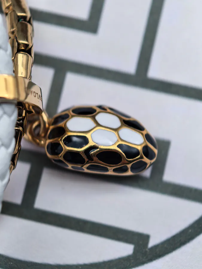Bulgari Double Circle Snake Bracelet in Rose Gold